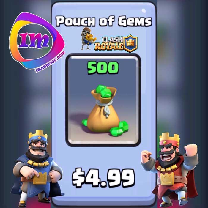 500 جم کلش رویال